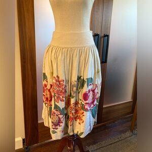 Anthropologie Meadow Rue skirt. Sz 4